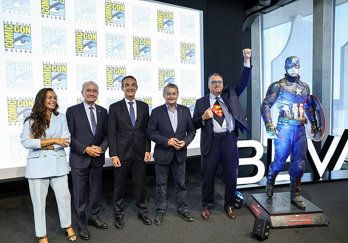 Alicia Izquierdo, Francisco de la Torre,Javier Barberá, Antonio Sanz y Arturo Bernal.