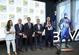 Alicia Izquierdo, Francisco de la Torre,Javier Barberá, Antonio Sanz y Arturo Bernal.