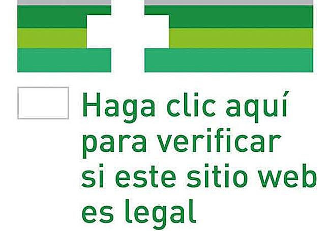 Logotipo que identifica los sitios web autorizados para la venta de medicamentos por internet.