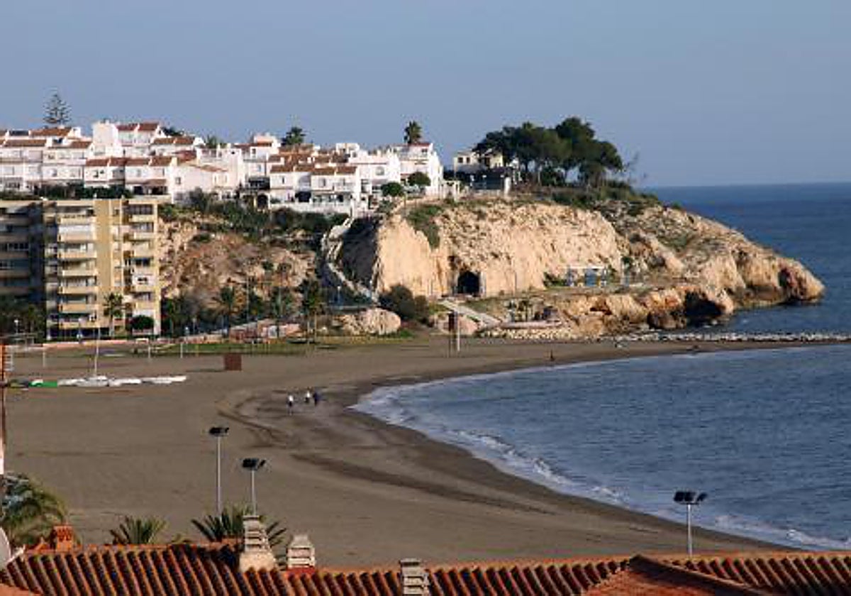 La playa en La Cala del Moral.