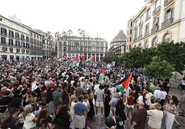 Málaga se solidariza con las víctimas del genocidio en Gaza