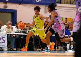 Dani Carrasco, ante el Alba Berlín.