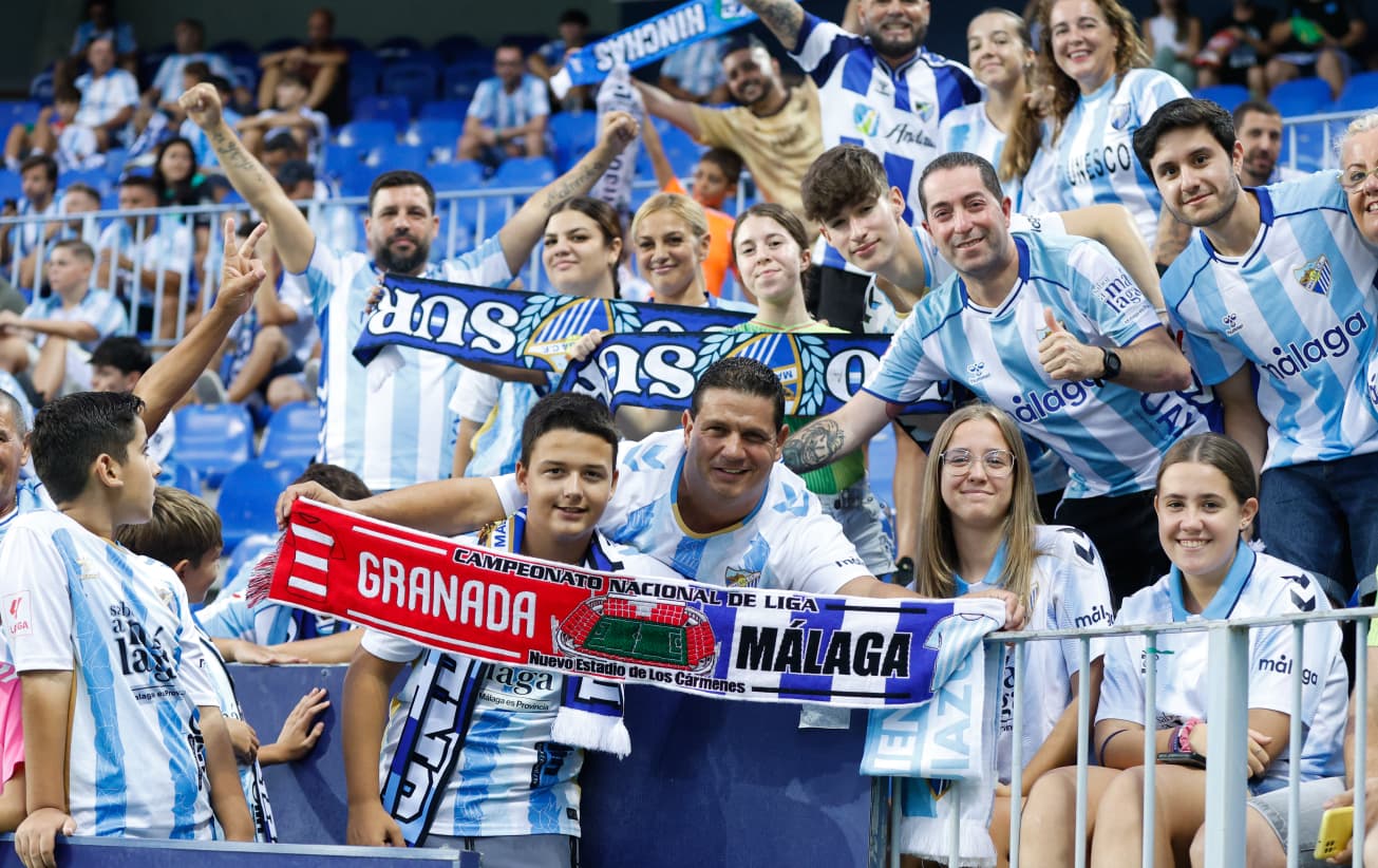 Las mejores imágenes del Málaga-Granada