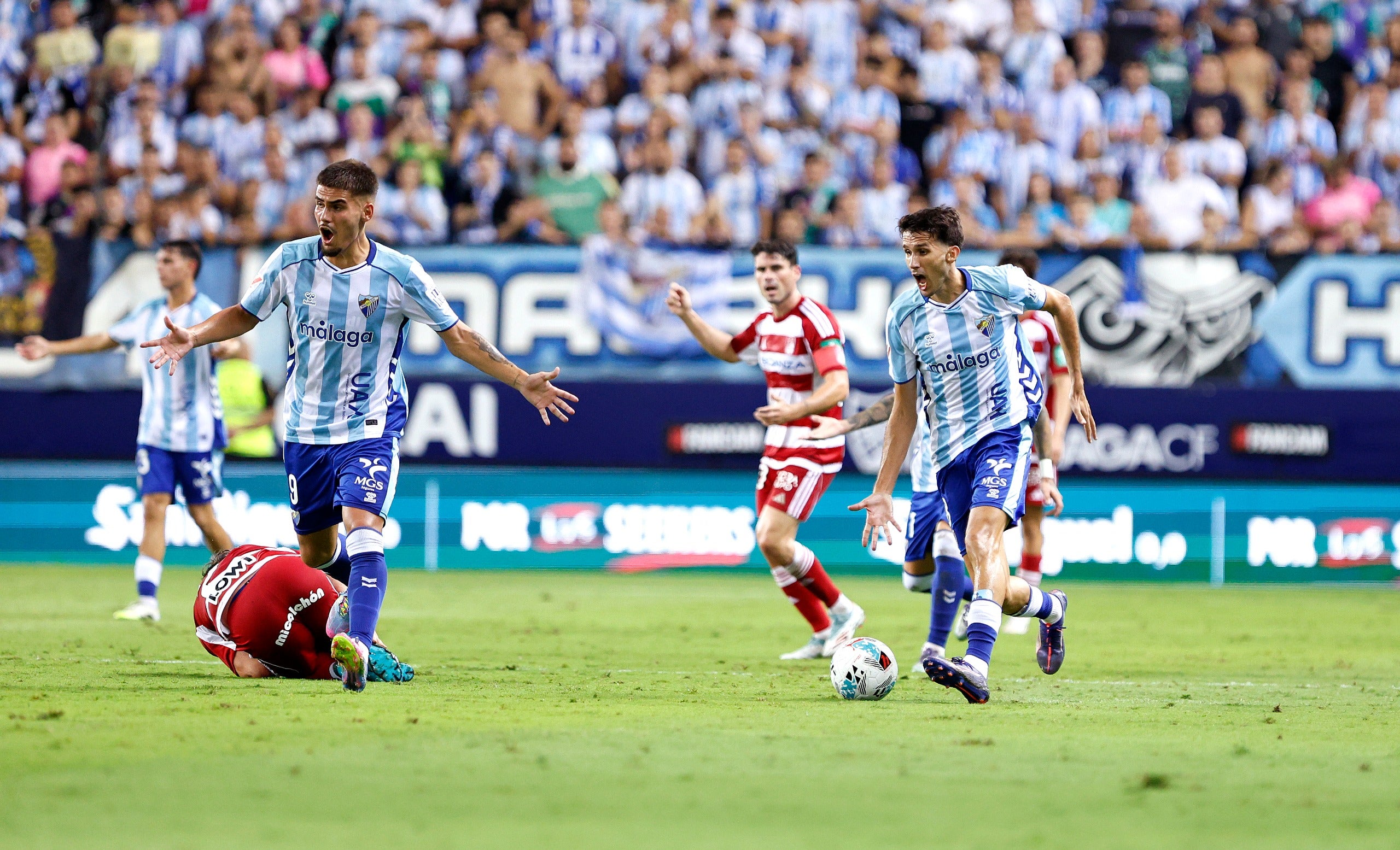 Las mejores imágenes del Málaga-Granada