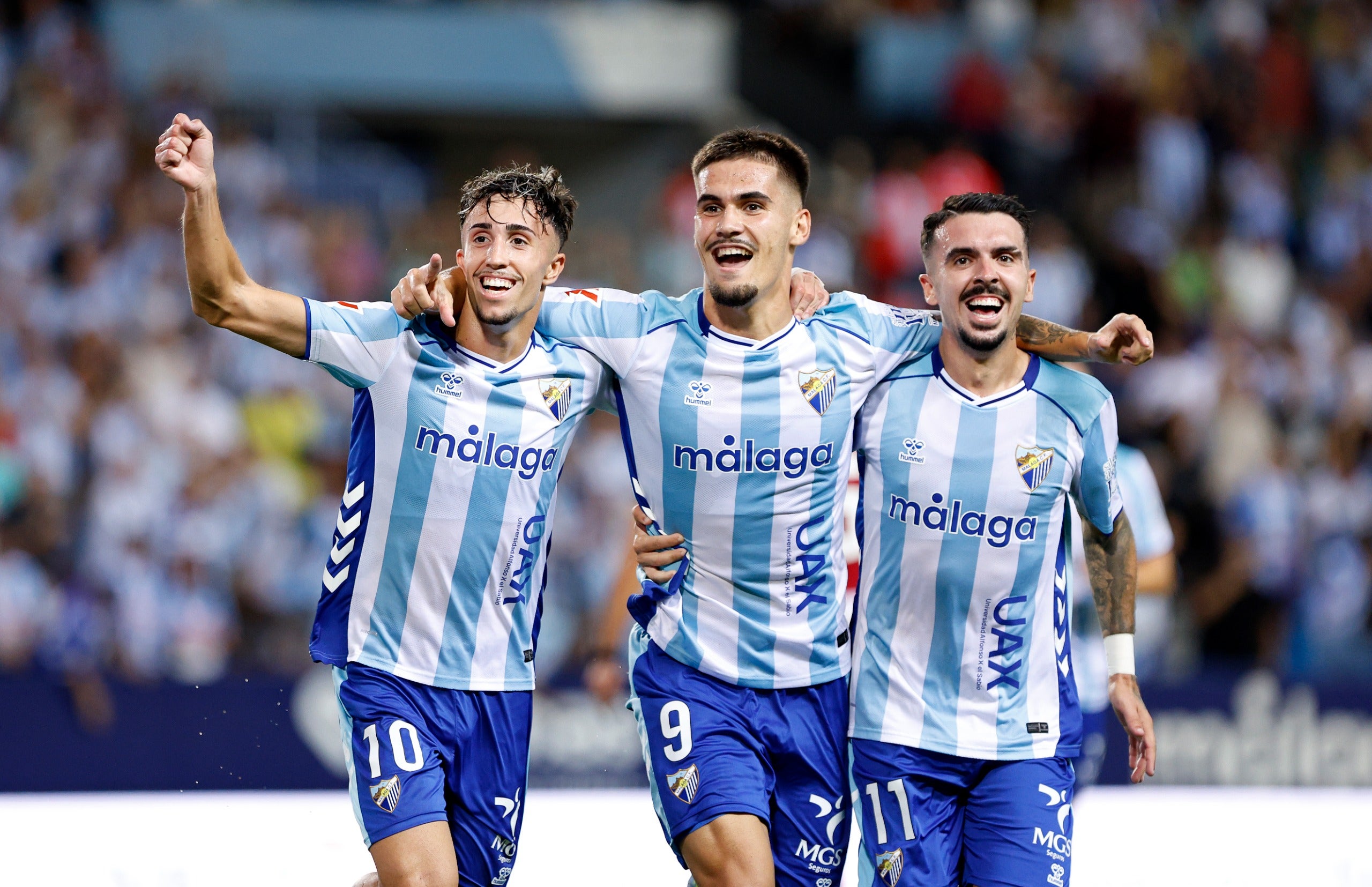 Las mejores imágenes del Málaga-Granada