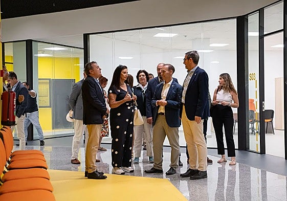 Imagen de la inauguración del vivero, en octubre de 2024.