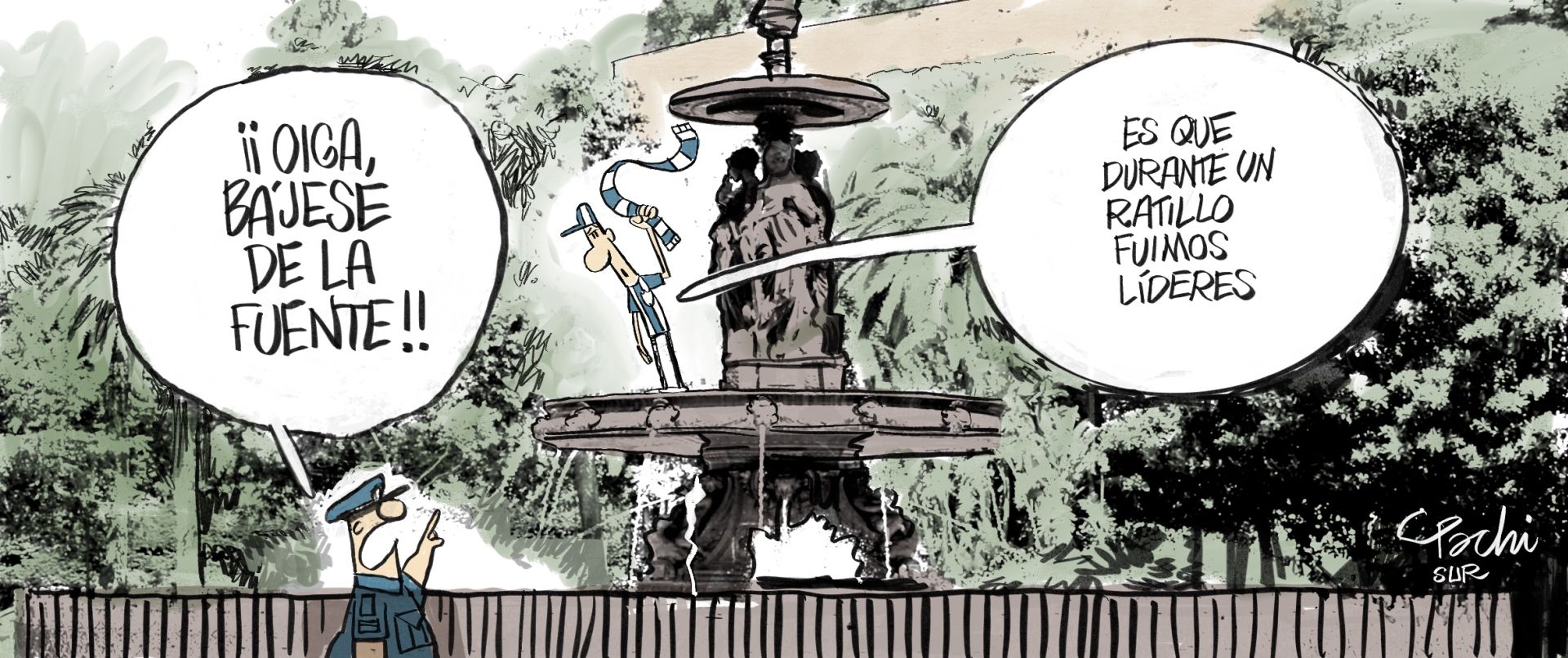 La actualidad deportiva de este mes de septiembre, en las viñetas de Pachi