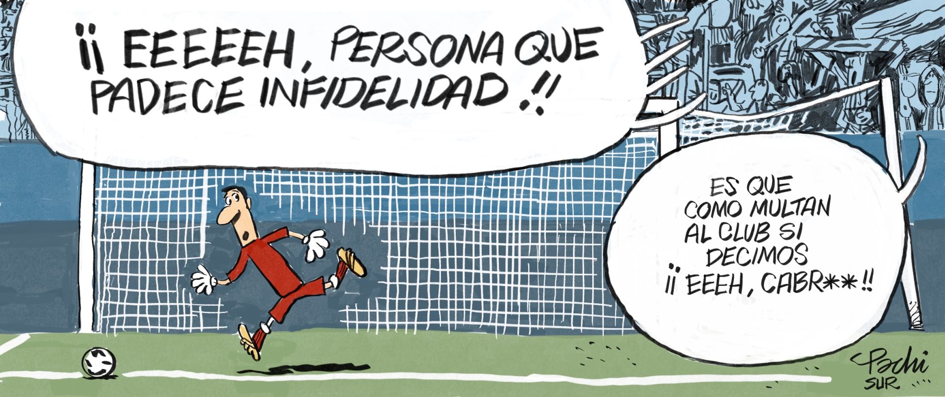 La actualidad deportiva de este mes de septiembre, en las viñetas de Pachi