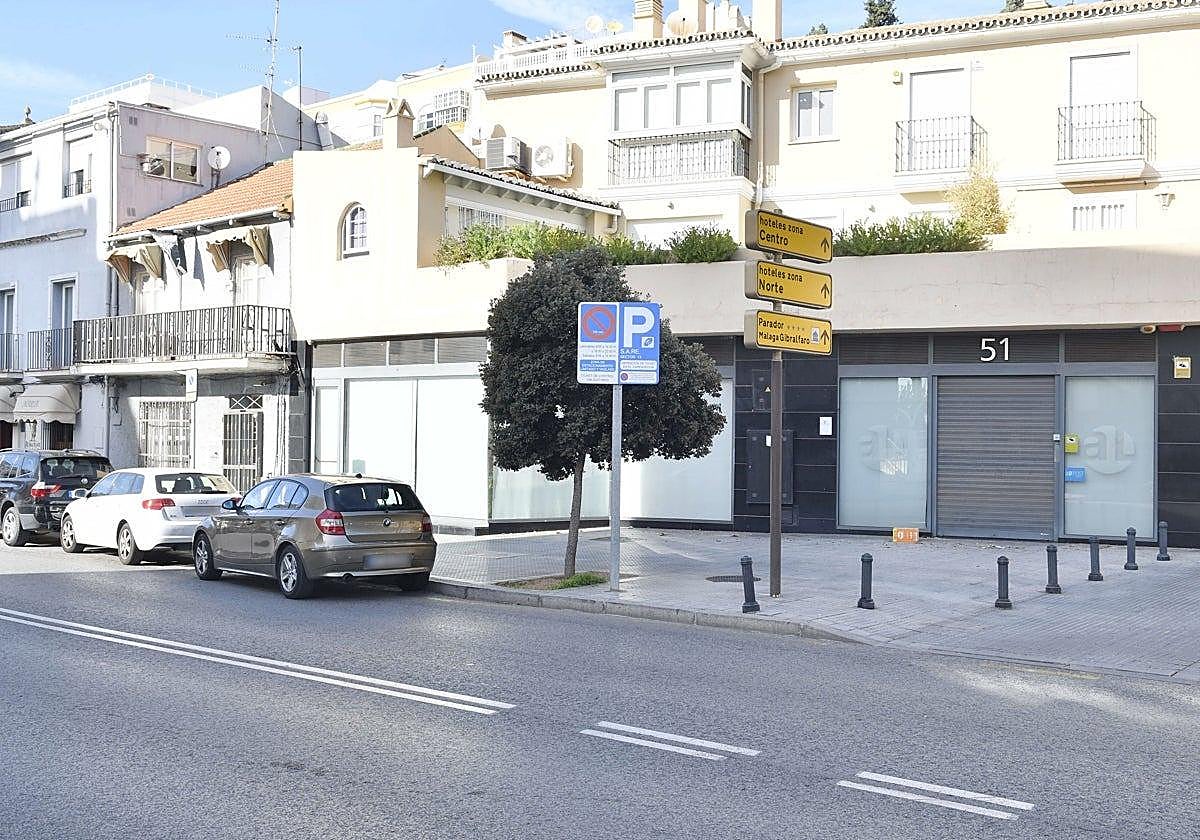 Imagen de la avenida Pintor Sorolla, en el distrito Este de Málaga.