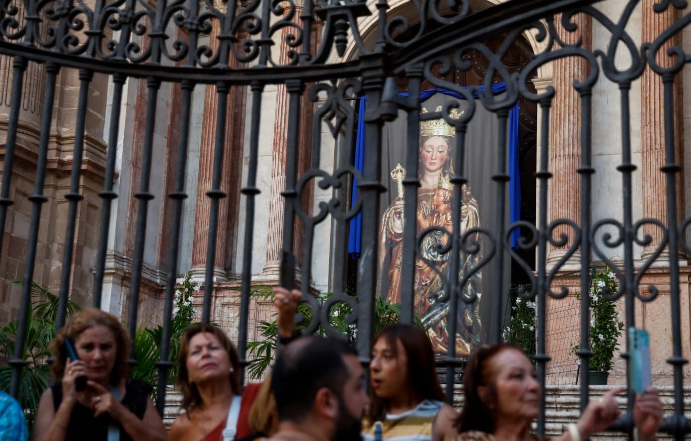La procesión de la Virgen de la Victoria, en imágenes