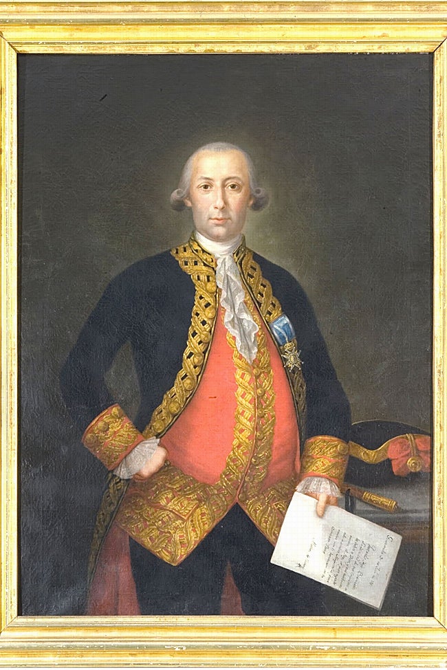 Cuadro pintado por Salvador Maella en 1784.