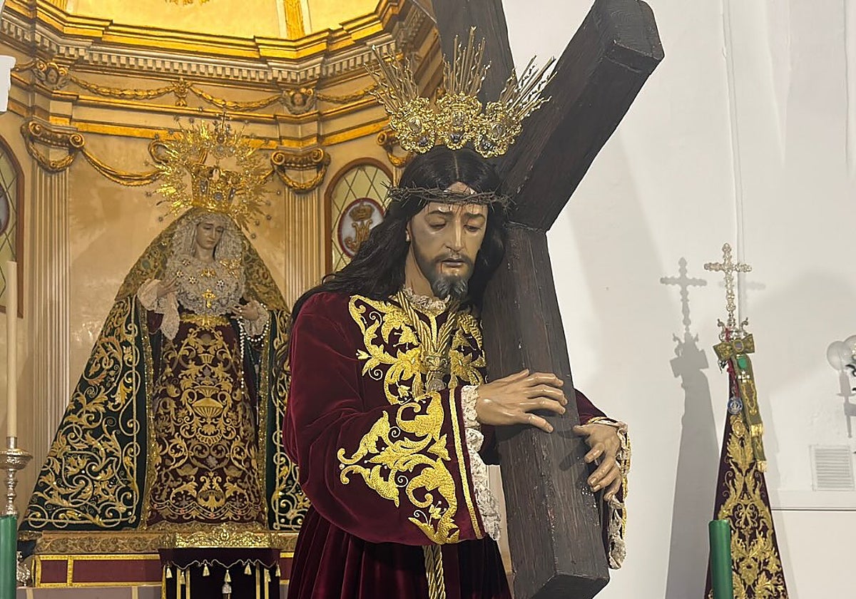 Imagen de Nuestro Padre Jesús Nazareno 'El Pobre' de Vélez-Málaga.