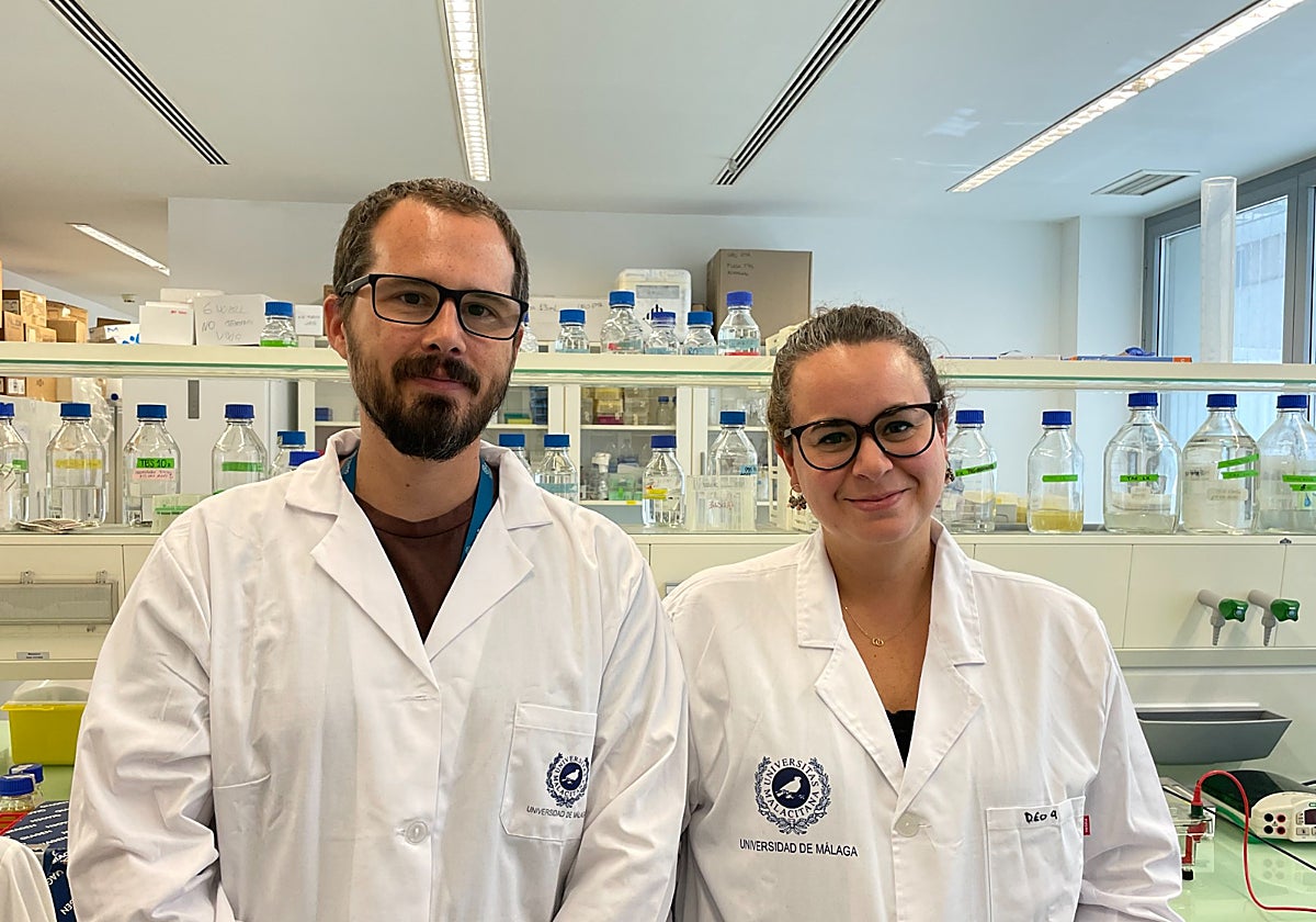 Los biólogos especialistas en enfermedades virales José Manuel Jiménez Guardeño y Ana María Ortega Prieto.