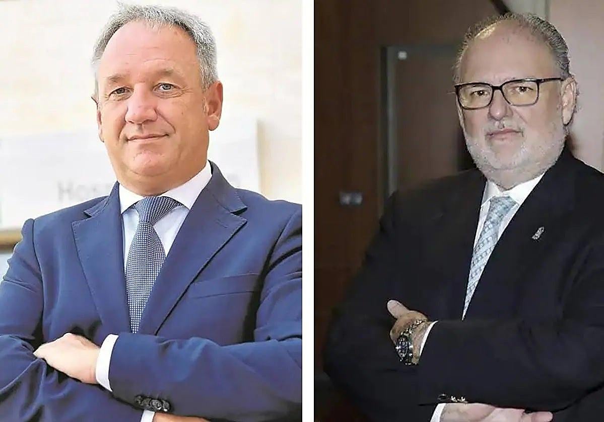 Los exgerentes del SAS Diego Vargas y Miguel Ángel Guzmán