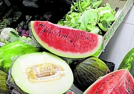 El consumo de sandía y melón crece en los hogares españoles