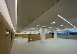 Instalaciones ya terminadas, pero sin abrir aún.