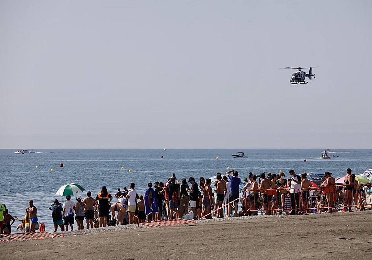 Imagen de una edición del Festival Aéreo Air Show de Torre del Mar.