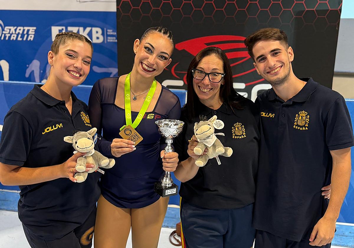 Natalia Baldizzone sigue reinando en Europa