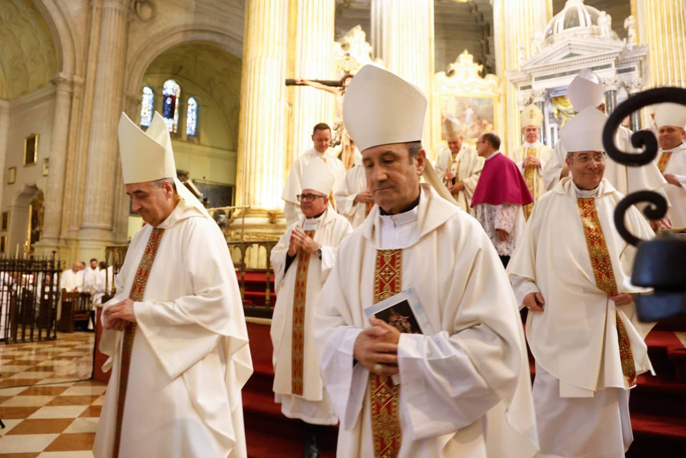 José Antonio Satué toma posesión como nuevo obispo de Málaga
