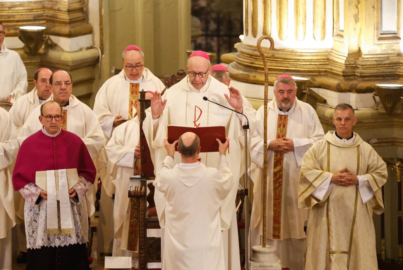José Antonio Satué toma posesión como nuevo obispo de Málaga