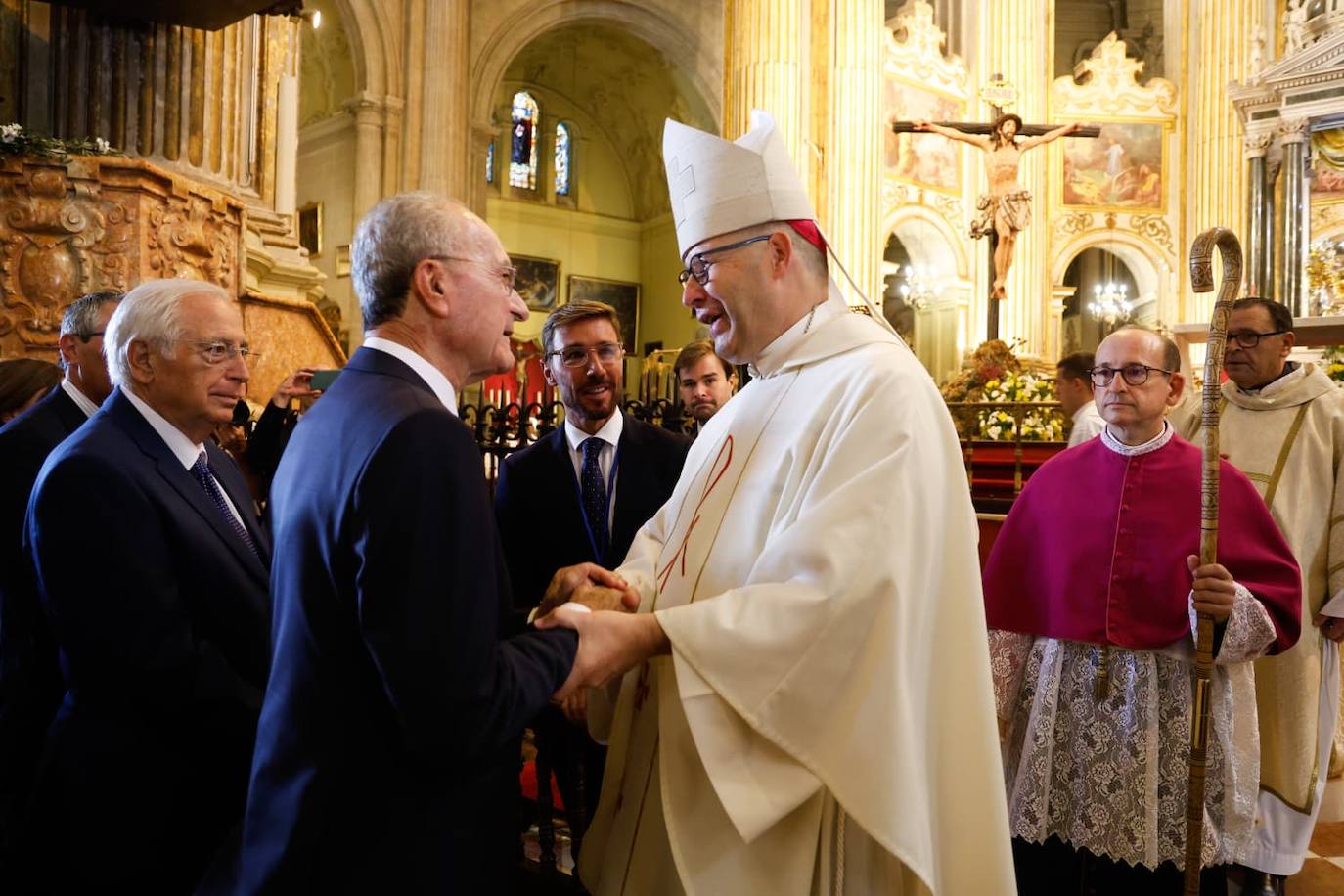 José Antonio Satué toma posesión como nuevo obispo de Málaga