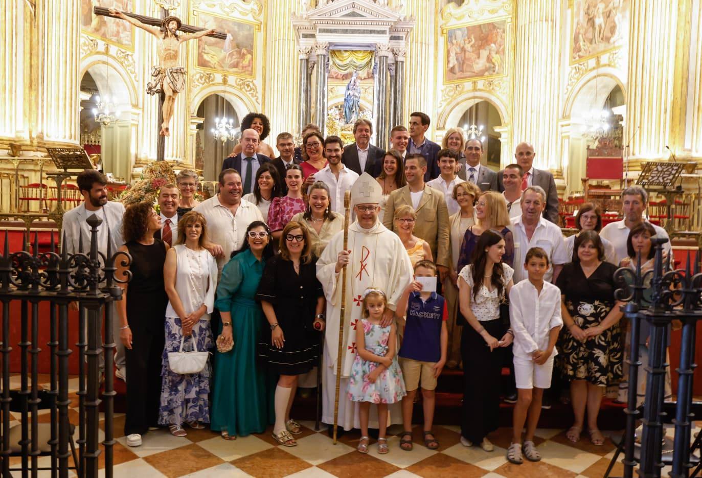 José Antonio Satué toma posesión como nuevo obispo de Málaga