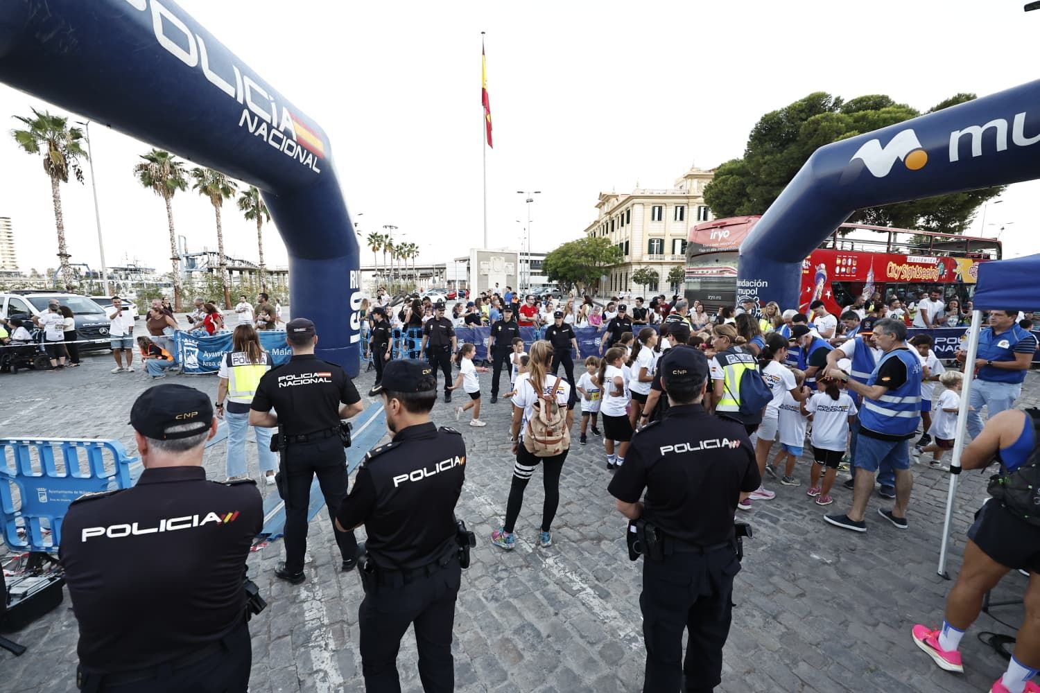 La VII Ruta 091 Málaga a beneficio de la Fundación El Rico, en imágenes