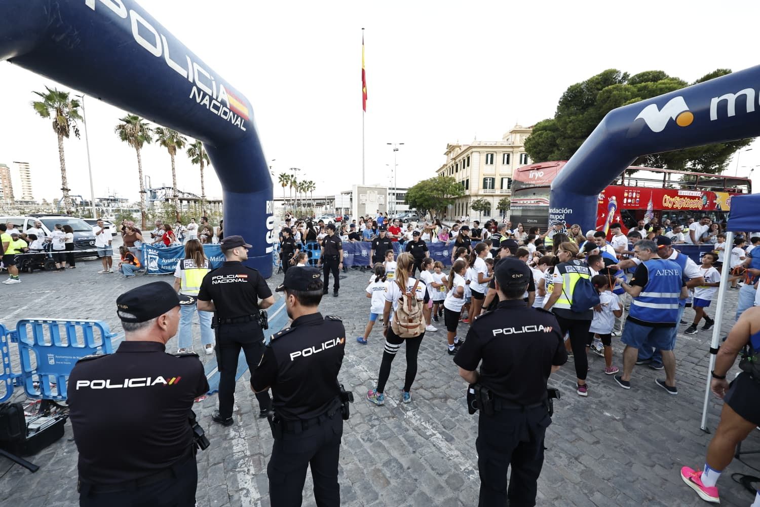 La VII Ruta 091 Málaga a beneficio de la Fundación El Rico, en imágenes