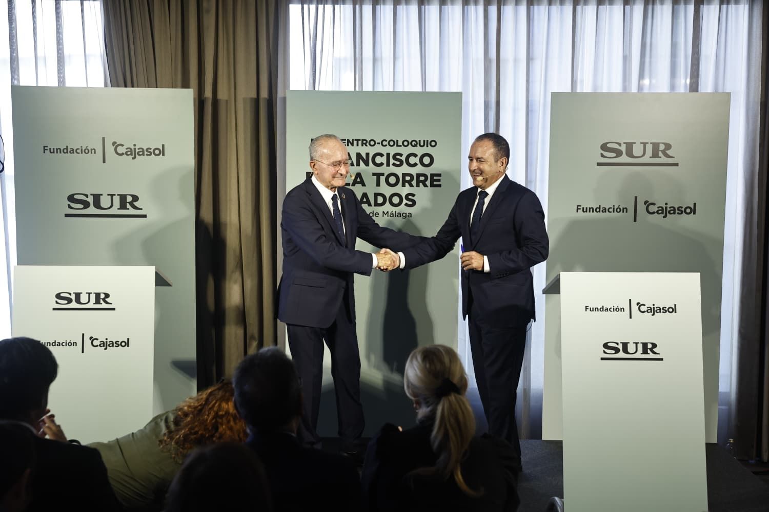 El alcalde de Málaga abre el nuevo curso político en un coloquio de SUR