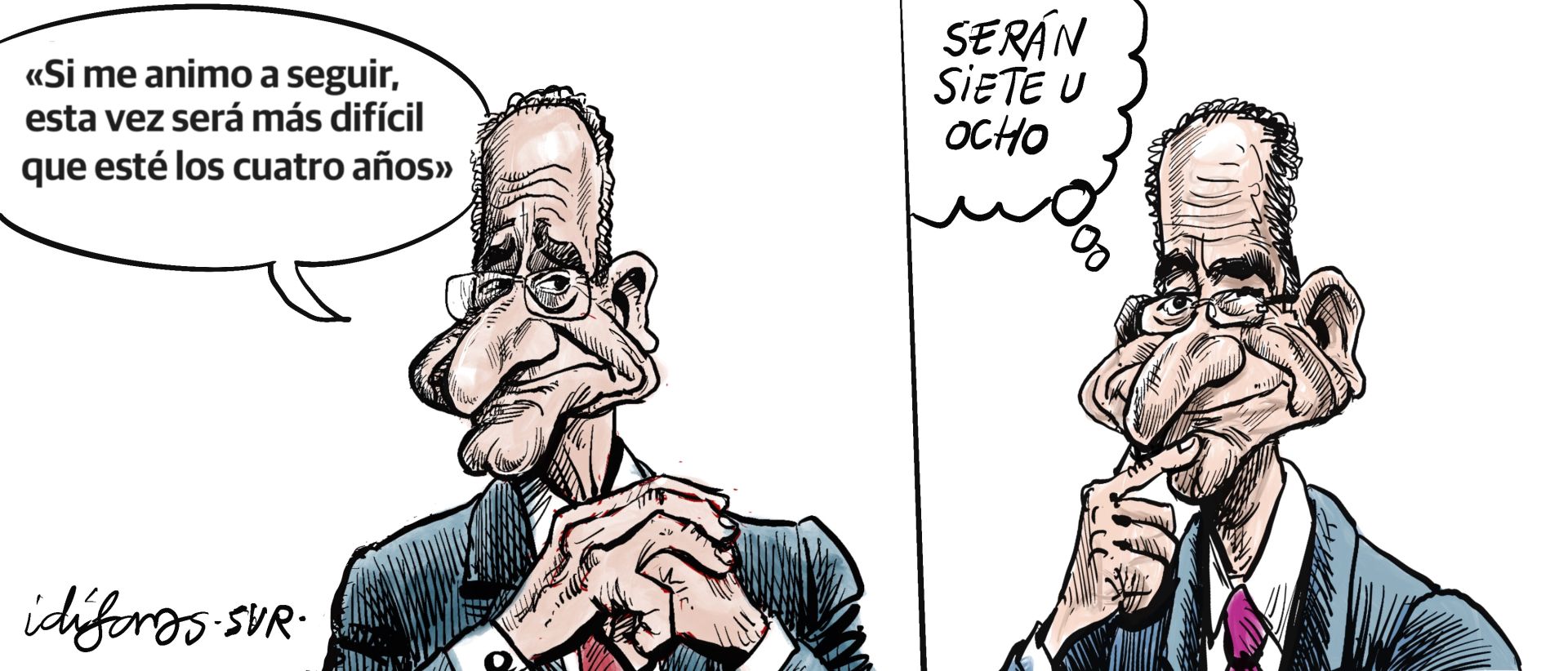 El mes de septiembre, en las viñetas de Idígoras y Pachi