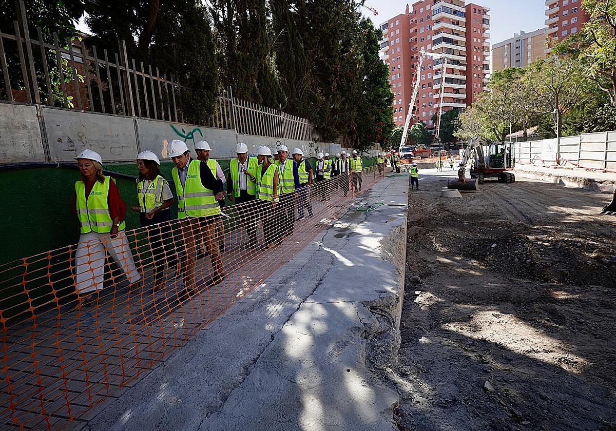 Visita a las obras este lunes.