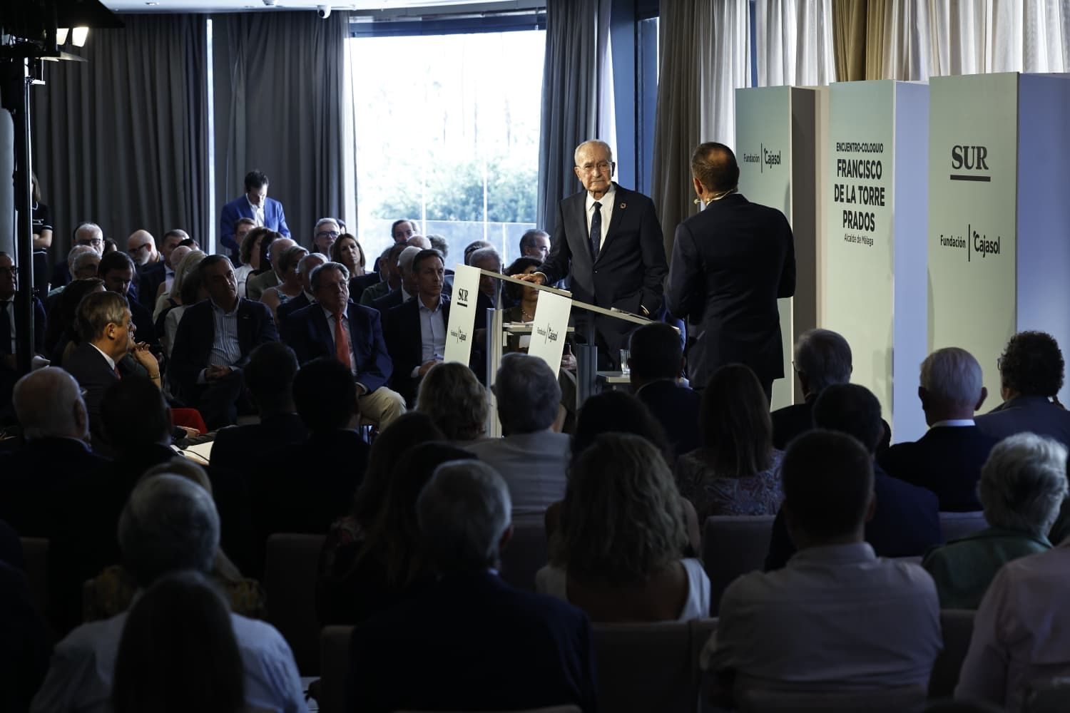 El alcalde de Málaga abre el nuevo curso político en un coloquio de SUR