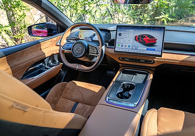 Interior Mazda 6e.