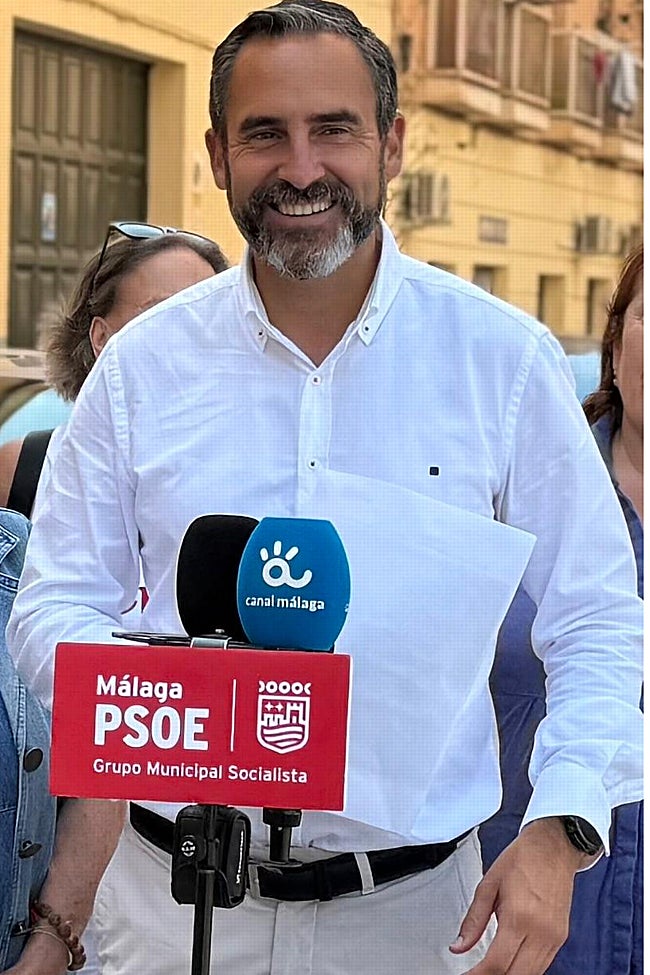 El portavoz socialista, Dani Pérez,