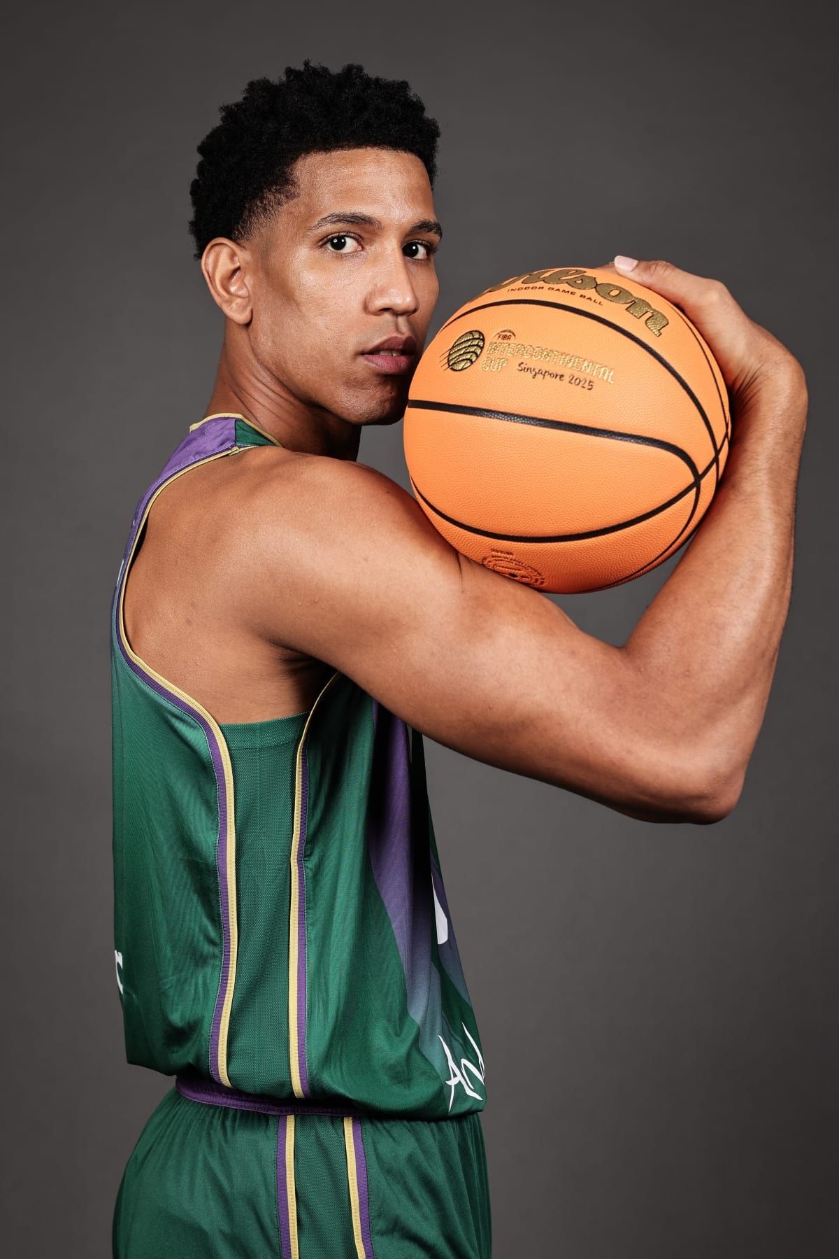 Primera foto oficial de temporada del Unicaja en Singapur