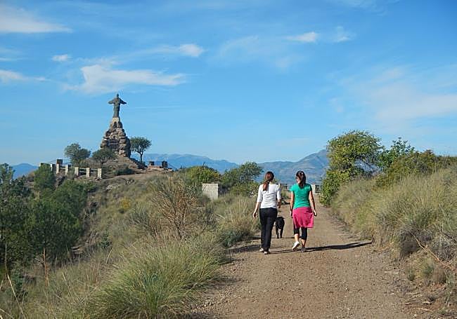 Llegada al Santo de Pizarra.