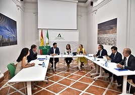 Reunión de la ACP con responsables de la Delegación del Gobierno de la Junta.