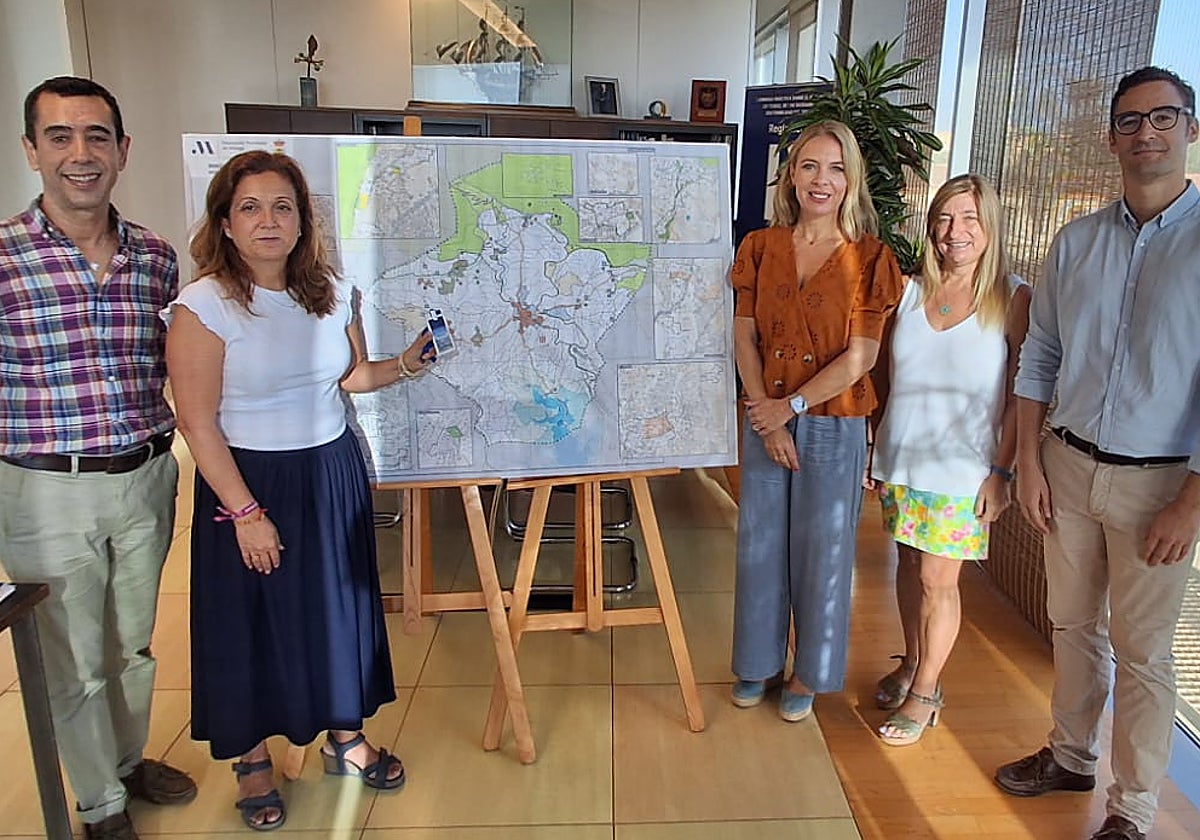 Acto de presentación de los cambios en el planeamiento de Periana.