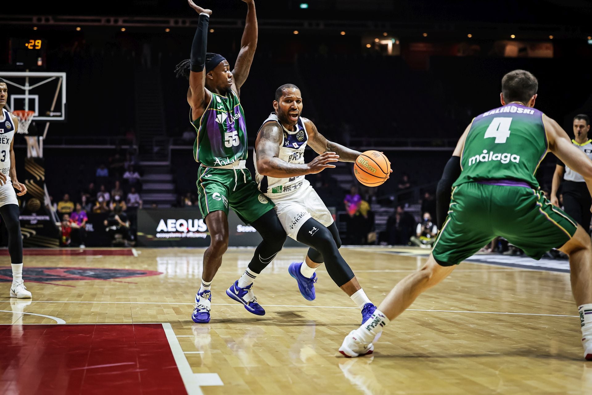 Las mejores imágenes del Utsunomiya Brex-Unicaja en la Copa Intercontinental 2025