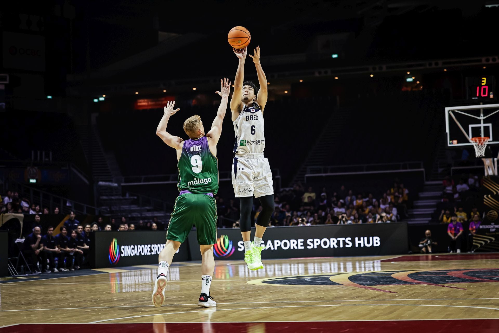 Las mejores imágenes del Utsunomiya Brex-Unicaja en la Copa Intercontinental 2025