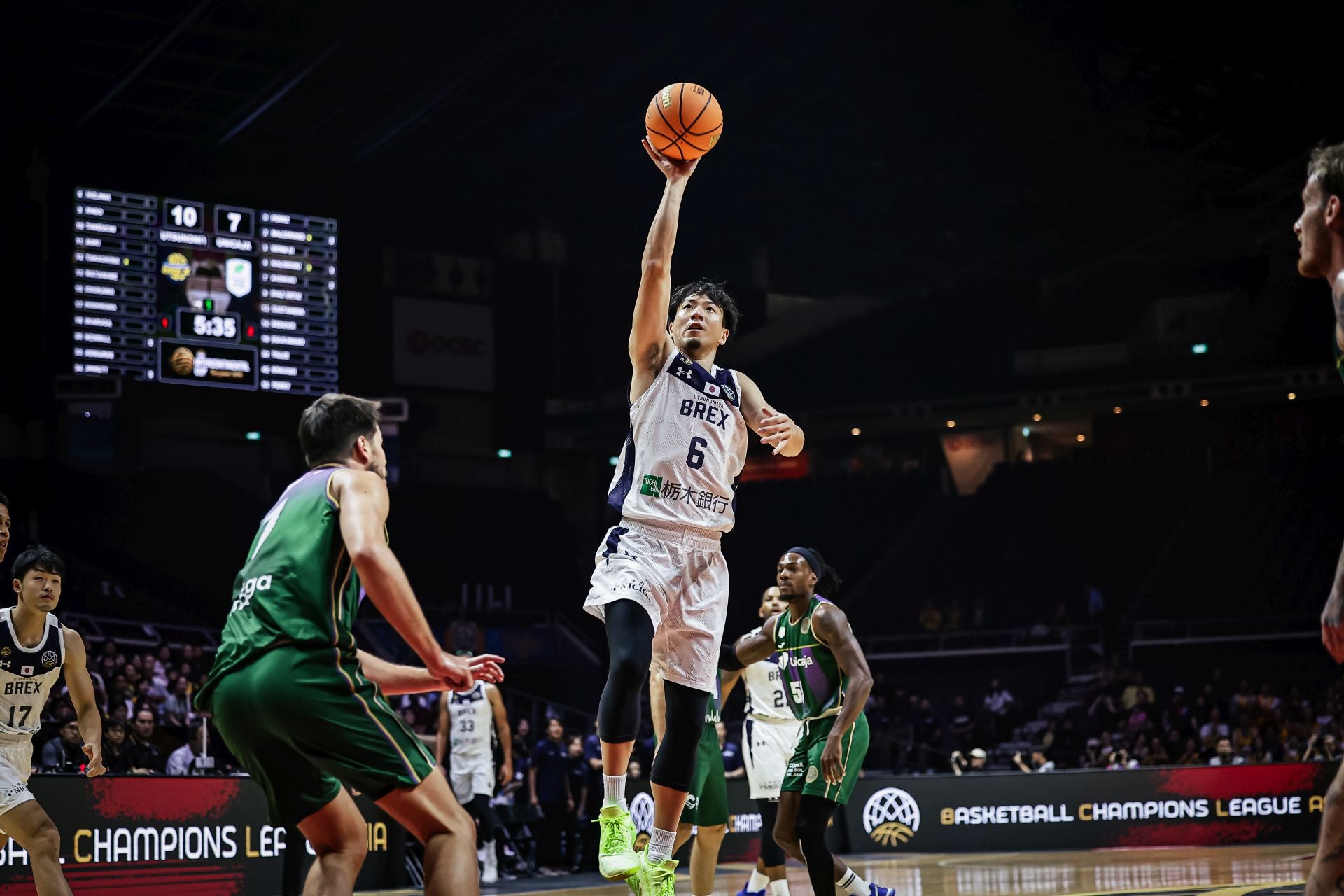 Las mejores imágenes del Utsunomiya Brex-Unicaja en la Copa Intercontinental 2025