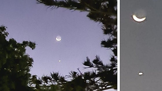 El curioso fenómeno astronómico que se ha podido ver hoy desde Málaga