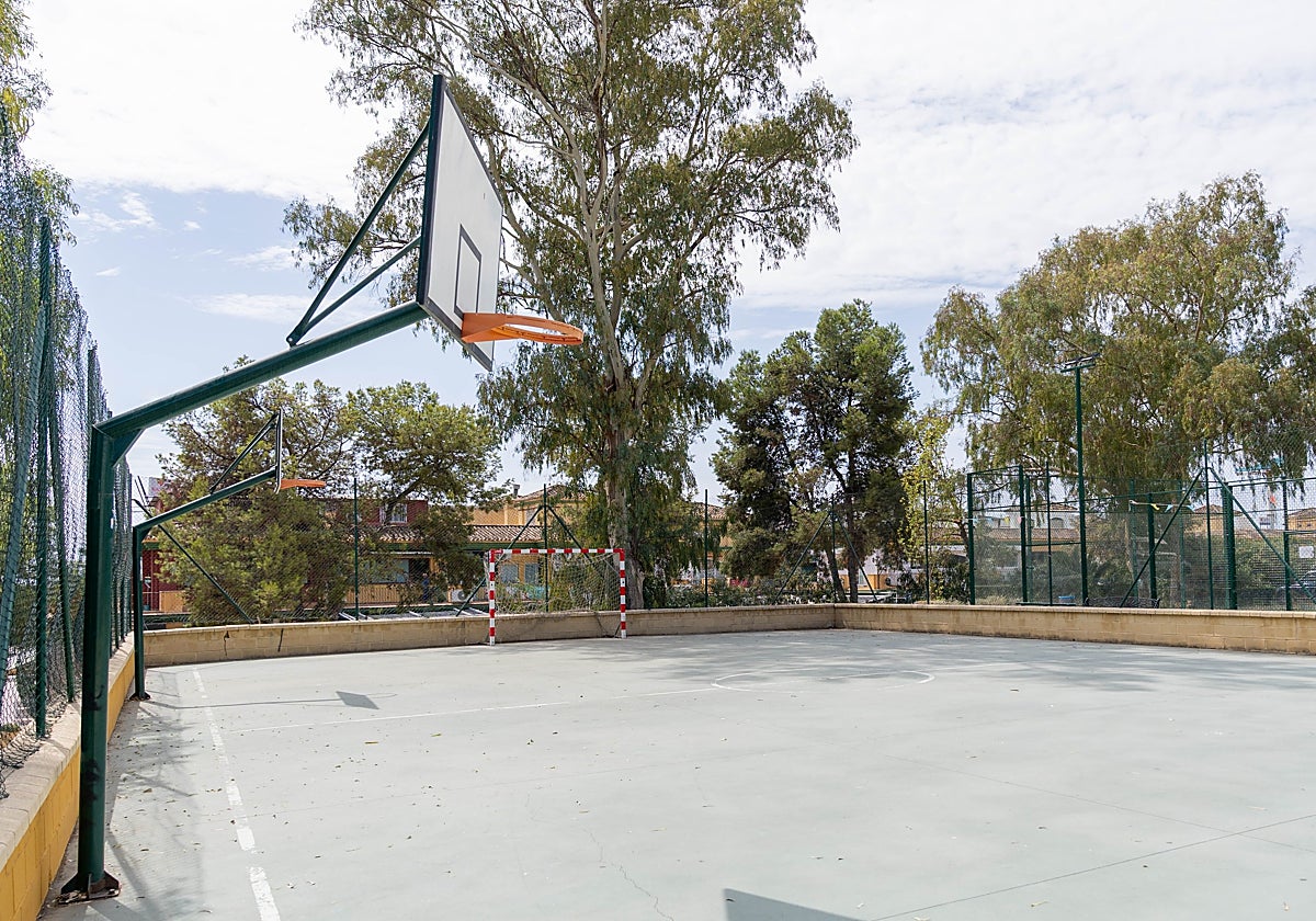 Espacio deportivo en Nueva Atalaya donde se ubicarán las nuevas pistas de pádel.