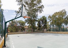 Espacio deportivo en Nueva Atalaya donde se ubicarán las nuevas pistas de pádel.