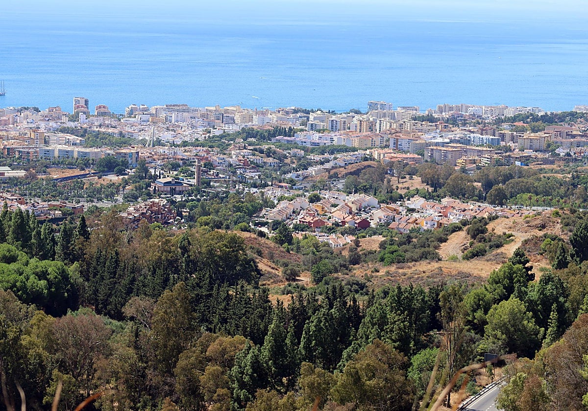 Imagen de los terrenos de la finca de La Torrecilla, donde se levantará la Ciudad de la Justicia.
