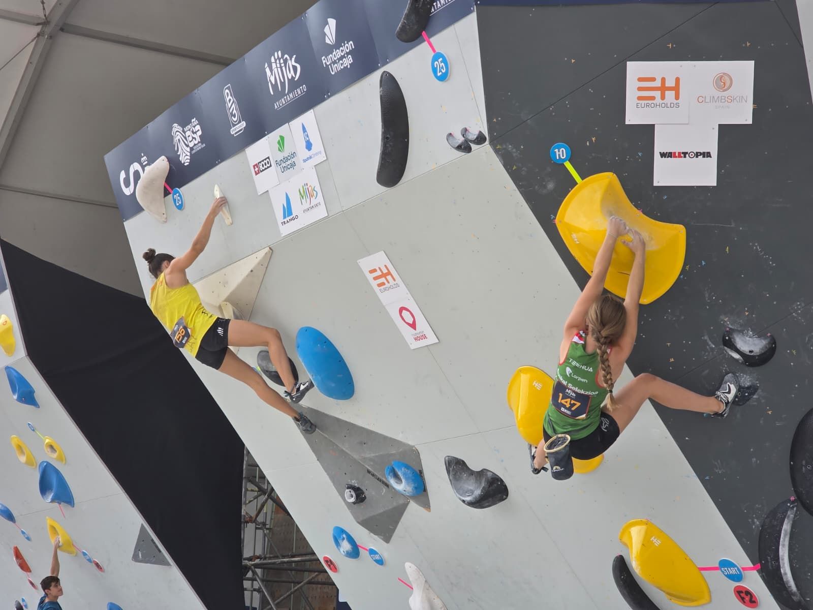 Mijas recibe al presente y futuro de la escalada nacional