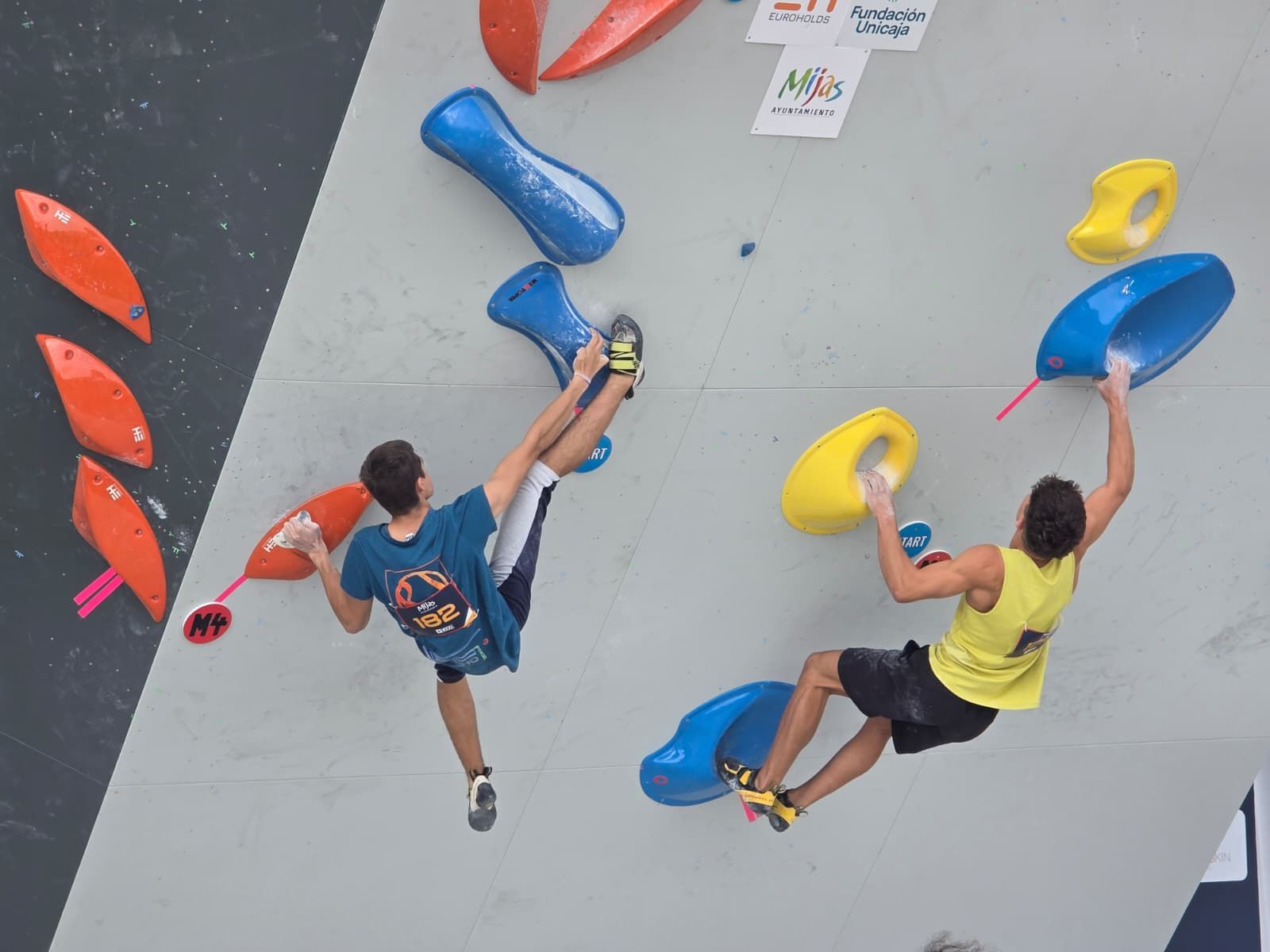 Mijas recibe al presente y futuro de la escalada nacional