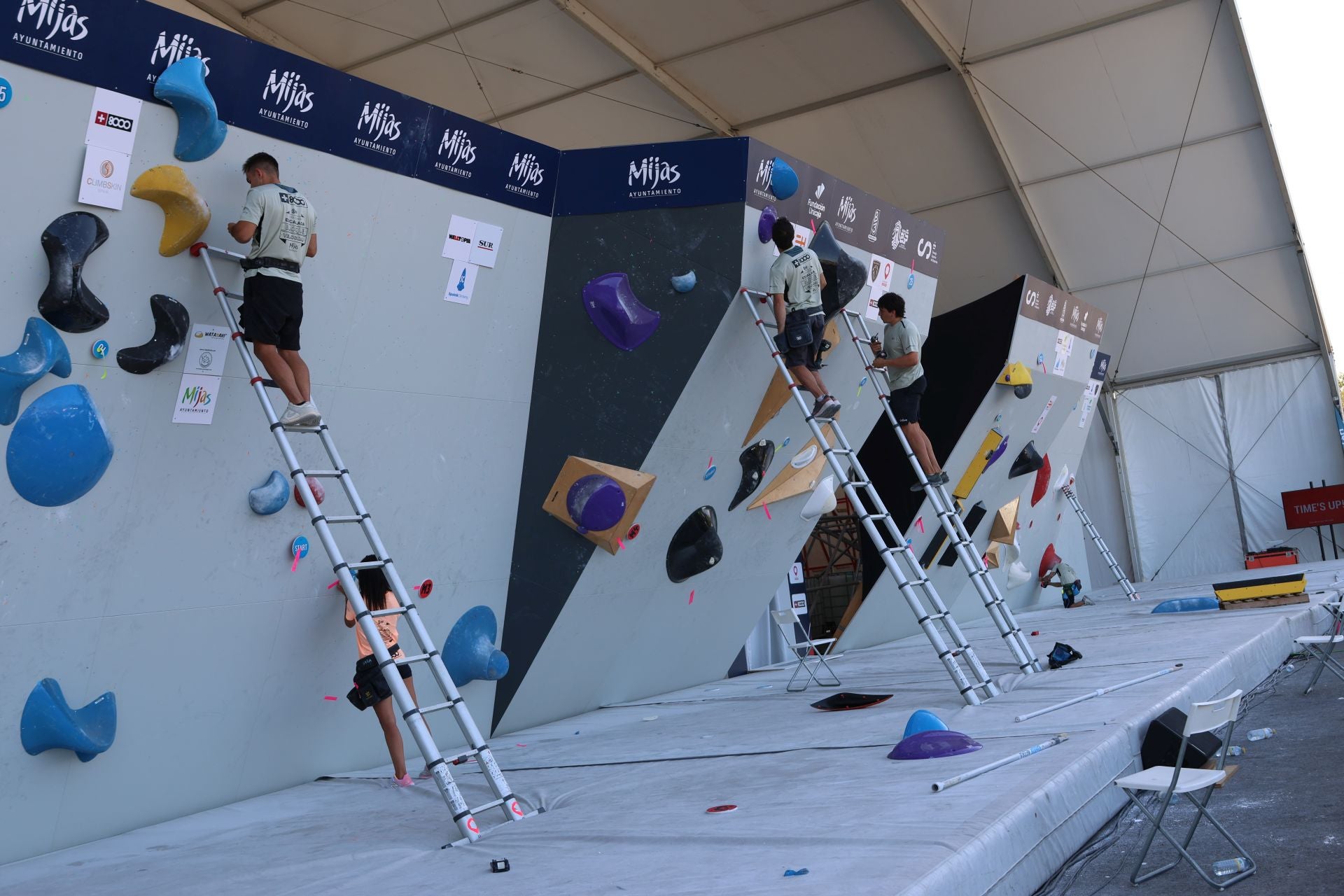 Mijas recibe al presente y futuro de la escalada nacional