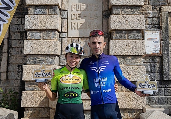 Carmen Martín y Víctor Manuel Fernández, ganadores de la cuadragésima edición de la Subida a la Fuente La Reina.