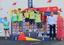 Manuel Pastor y Júlia Benach se coronan en bloque para cerrar la Copa de España de Escalada en Mijas